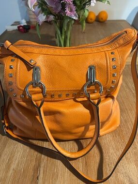 B Makowsky satchel hobo bag $288 retail